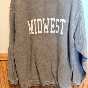 Men's Crewneck Sweater - Classic Gray